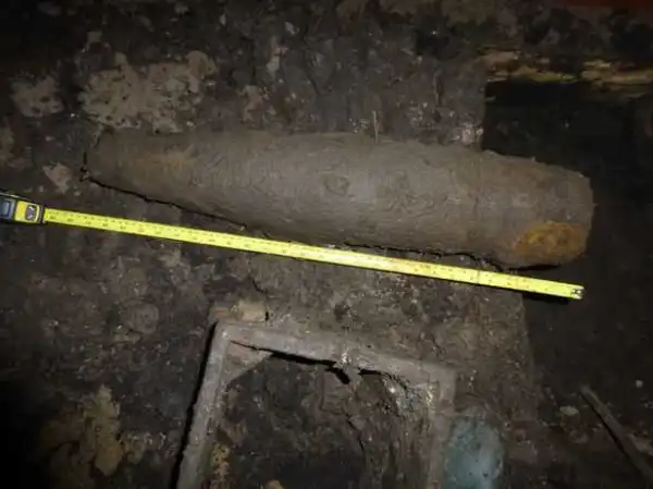Man Discovers Live Bomb In His Garden While Working On An Extension To His Garage